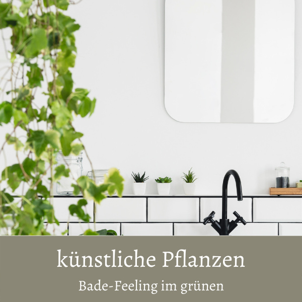 Badezimmer deko Kunstblumen als Willkommensgruß bei dekotreff im Onlineshop Dresden kaufen