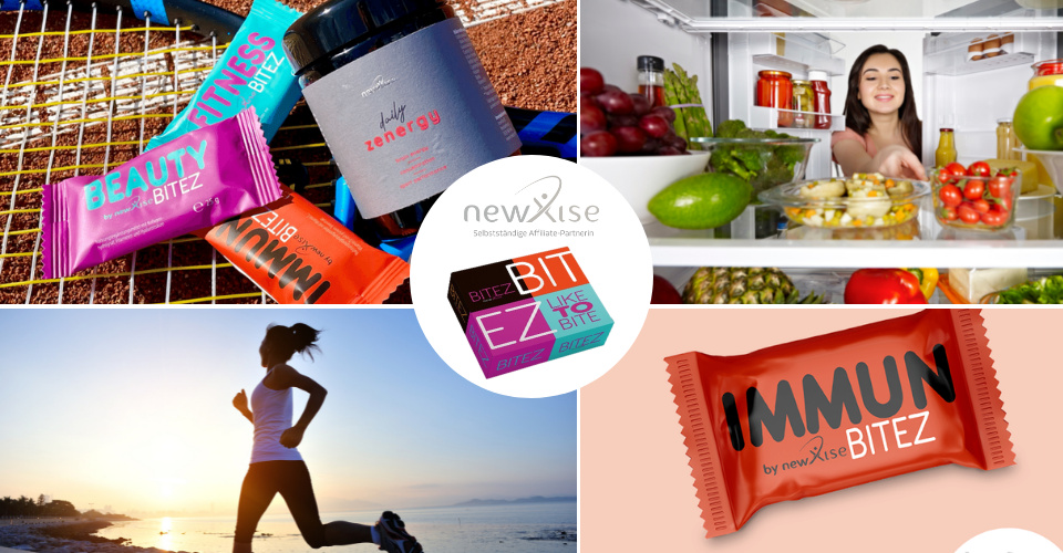 newXise Produkte die natürlichen Smart Foods stehen für...