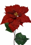 künstlicher Weihnachtsstern rot - Poinseetie 70cm