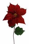k&uuml;nstlicher Weihnachtsstern rot - Poinseetie 70cm