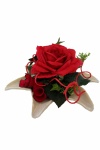 Keramikschale Rose rot 20cm