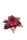 Sternschale Rose rosa 20cm Kunstblumengesteck