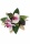 Orchidee Kunstblumengesteck Sternschale creme - rosa