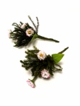 kleiner Kunstblumenstrauß Gänseblümchen 5cm