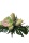 Kunstblumenstrauß Anthurie exotic 22cm