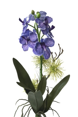 k&uuml;nstlicher Blumenstrau&szlig; Vanda Orchidee 40cm
