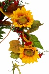 k&uuml;nstlicher Bogenstrau&szlig; Sonnenblume 45cm