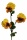 k&uuml;nstliches Stiefm&uuml;tterchen gelb, 47cm / Kunstpflanzen