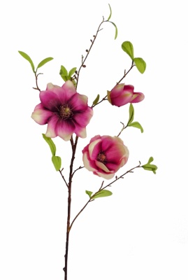 künstlicher Magnolienzweig rosa 90cm