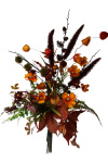 Herbst Kunstblumenstrauß 70cm