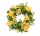 Blumenkranz Stiefmütterchen gelb Ø 30cm Frühling - Sommer