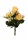 künstlicher Rosen Strauß gelb 25cm