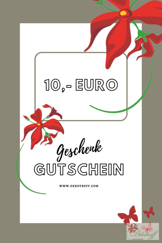 Geschenkgutschein 10 EUR