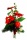 Kunstblumenstrauß Winter Weihnachtsstern 30cm