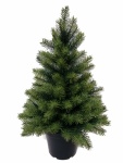 k&uuml;nstlicher Tannenbaum / Weihnachtsbaum mit Topf, 60cm