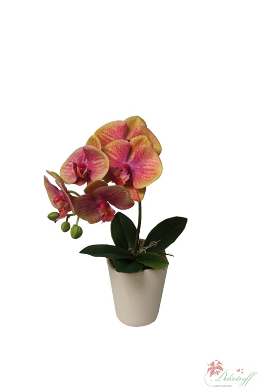 Kunstpflanze Orchideentopf, 28cm