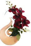 Kunstblumengesteck Orchidee, H 30cm
