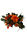 künstlicher Herbststrauß Flach Dahlie 35cm