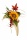 Kunstblumengesteck Sonnenblumen Horn 15cm