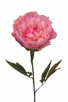 künstliche Pfingstrosen rosa 70cm