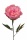 k&uuml;nstliche Pfingstrosen rosa 70cm