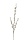 künstlicher Weidenkätzchenzweig 75cm
