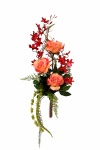 Kunstblumenstrauß Rosen 50cm