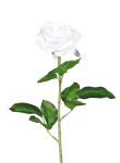künstliche Rosen weiß 65cm Real touch Rosen