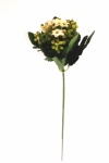 Kalanchoe Kunstpflanzen wei&szlig;, 22cm