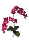 Kunstblumenstrauß Orchidee magenta 45cm