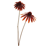 k&uuml;nstlicher Sonnenhut orange 55cm Kunstblumen
