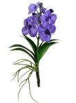 k&uuml;nstliche Vanda Orchideen Pflanze violett, 50cm