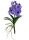 künstliche Vanda Real Touch Orchideen Pflanze violett 40cm