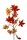 künstlicher Ahornzweig 60cm Herbstlaub