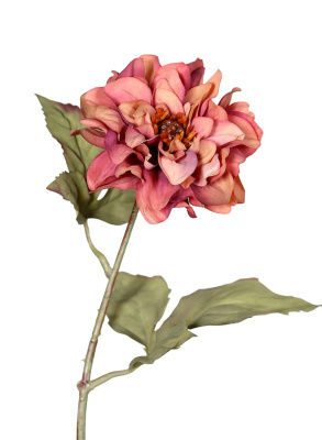 künstliche Dahlien rosa, 45cm