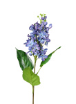 künstlicher Flieder Zweig violett blau 65cm Kunstzweig