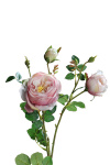 künstlicher Rosenzweig rosa 60cm