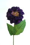Zinnie violett, 45cm Kunstblumen