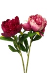 k&uuml;nstliche Pfingstrose rosa, 49cm