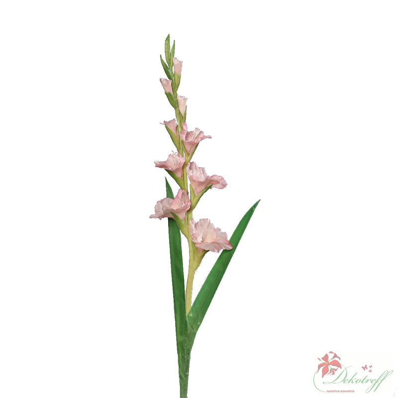Real Touch Gladiole rosa, 85cm