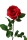 Rose rot, 85cm Kunstpflanze