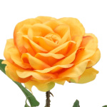 künstliche Rose orange 70cm Kunstpflanze