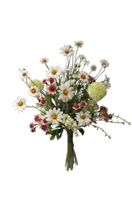 Deko Margeritten Busch künstlich Margerittenbusch Kunstblumen Blumen wie echt