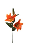 Lilien orange k&uuml;nstlich 65cm