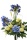 Kunstblumenstrauß Agapanthus 55cm