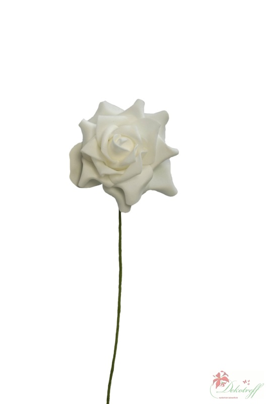 Rose für Ranke Ø 7cm weiß