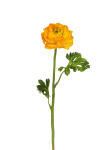 Kunstblume Ranunkel gelb, 50cm