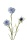 künstlicher Kornblumenzweig helblau 65cm