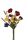 künstlicher Wiesenblumenstrauß Feldblume 25cm