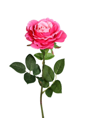Real Touch Rosen künstlich rosa 68cm